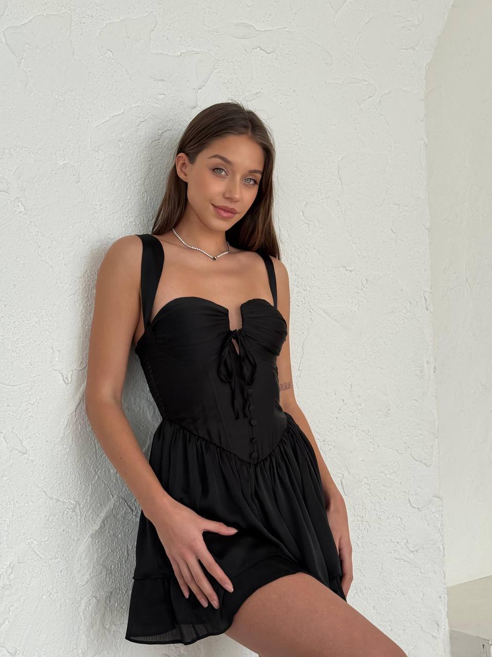 Рокля Addict Black