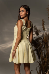 Рокля Vivienne Butter Yellow