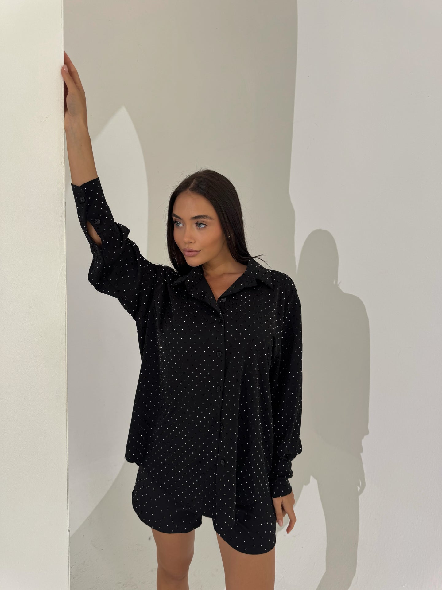 Риза Silky Spark Black
