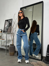 Дънки Chic Glow Blue