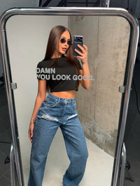 Дънки Chic Glow Blue