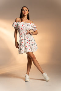 Рокля Love Notes White