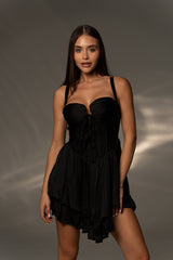 Рокля Addict Black