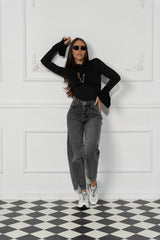 Дънки Theory Graphite