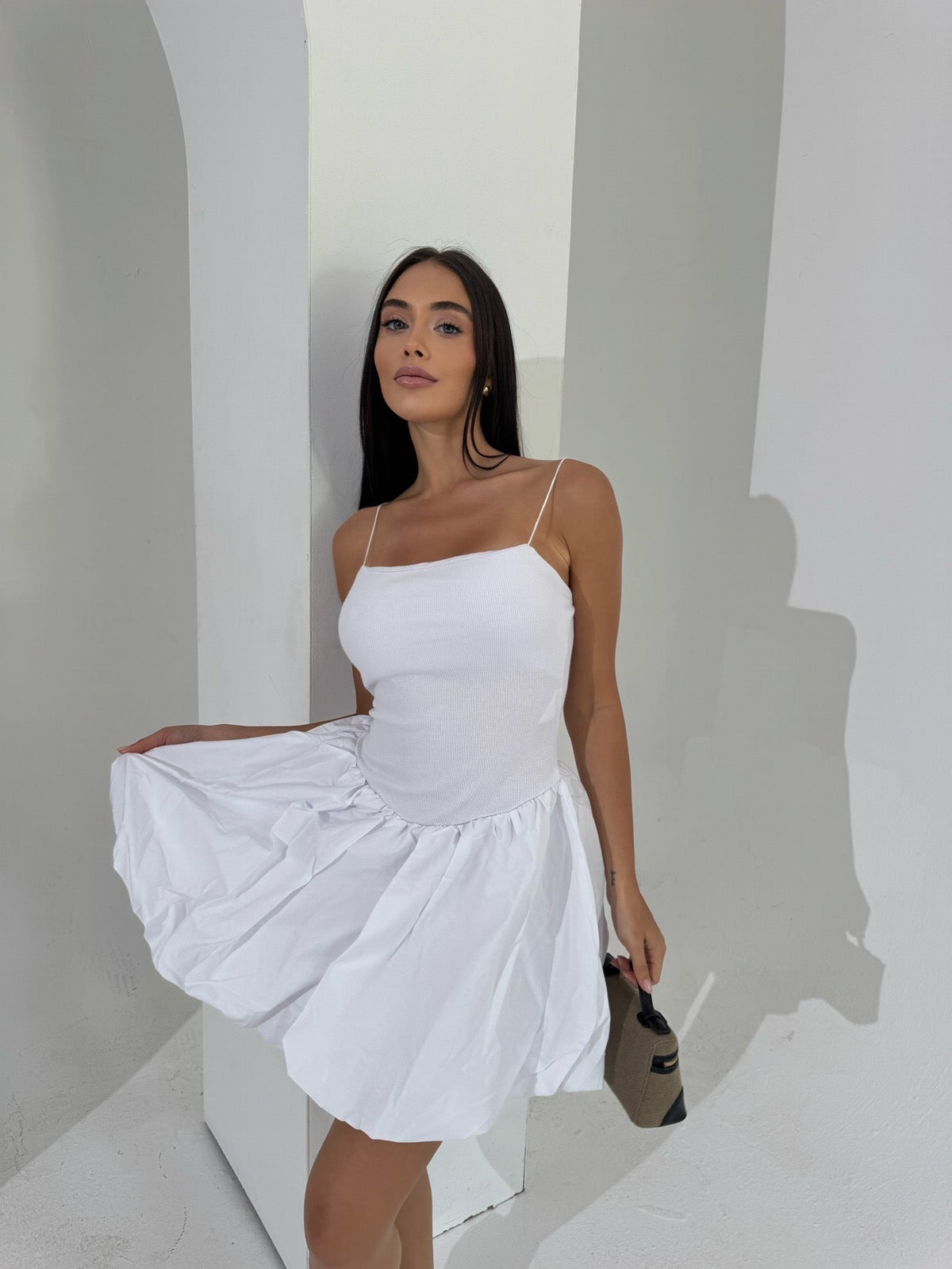 Рокля Luna White