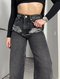 Дънки Chic Glow Graphite