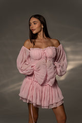 Рокля Belle Blush Pink
