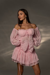 Рокля Belle Blush Pink