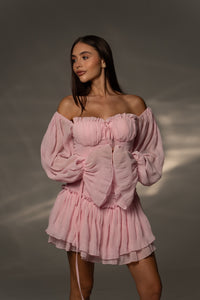 Рокля Belle Blush Pink