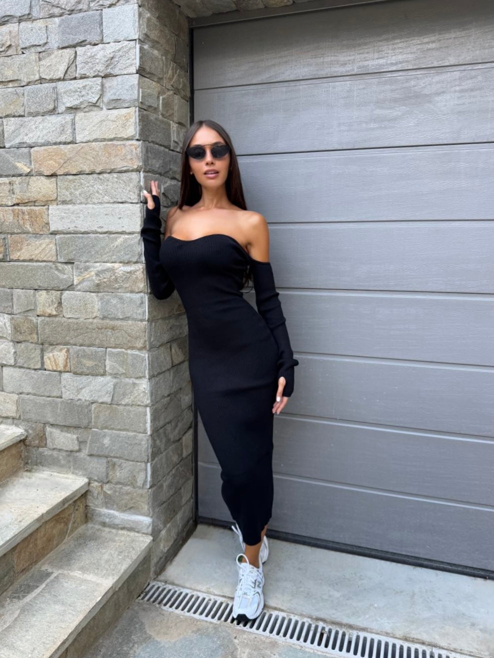 Рокля Divine Black