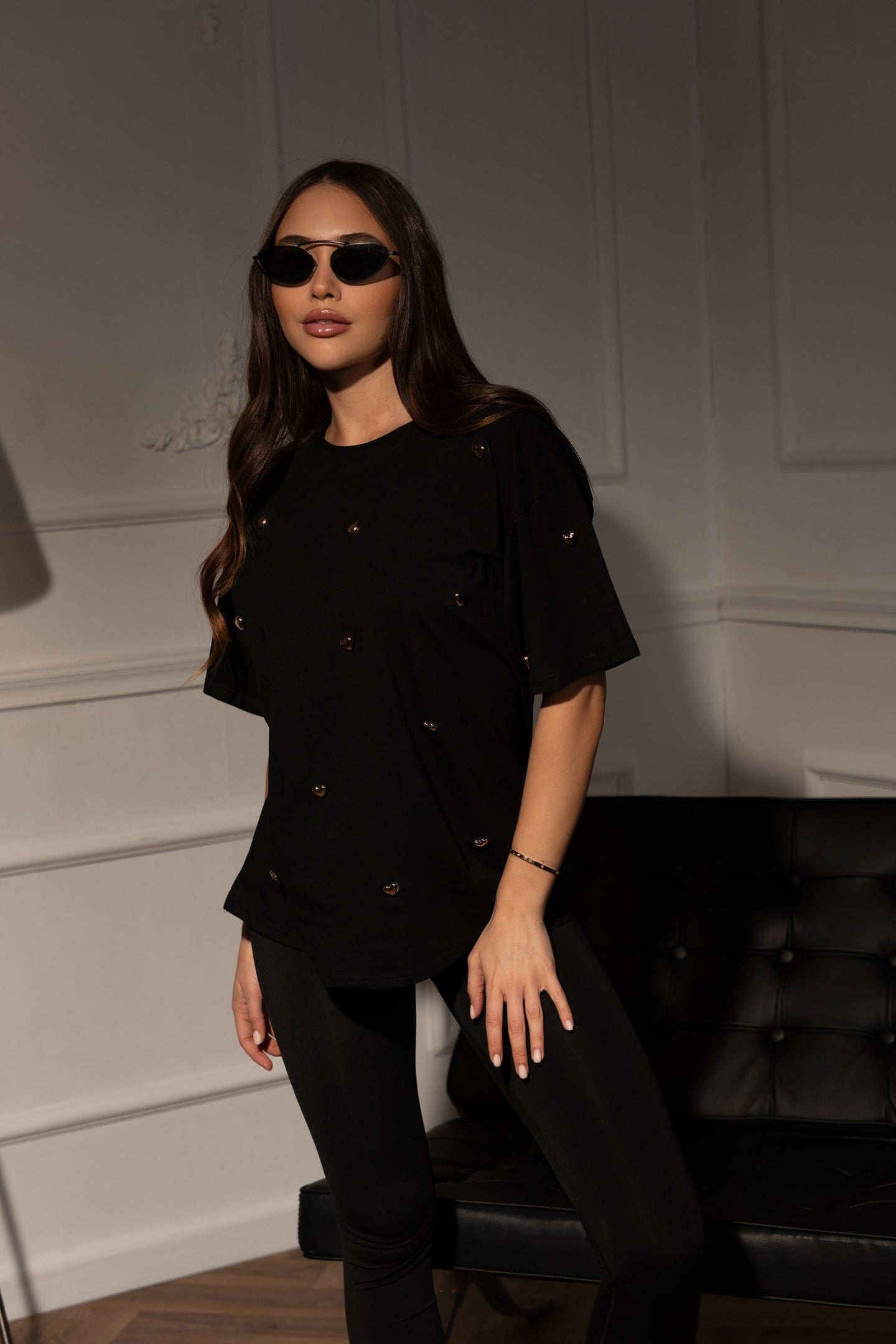 Тениска Blush Deep Black