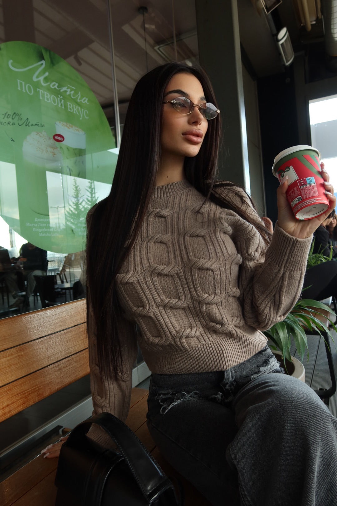 Пуловер Imperial Almond Beige