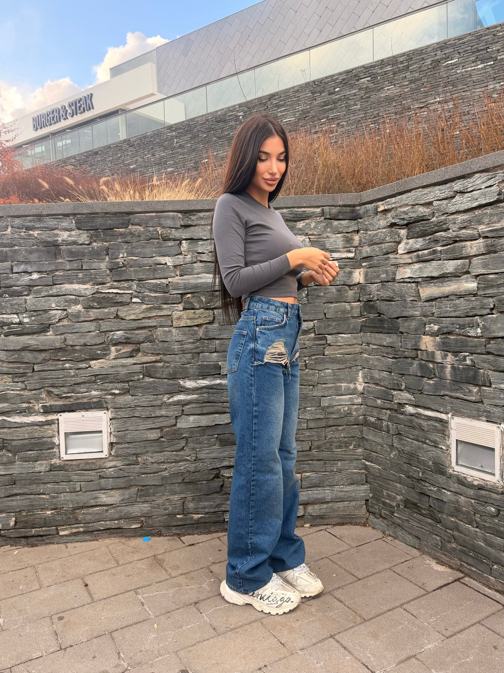 Дънки Chic Royal Blue