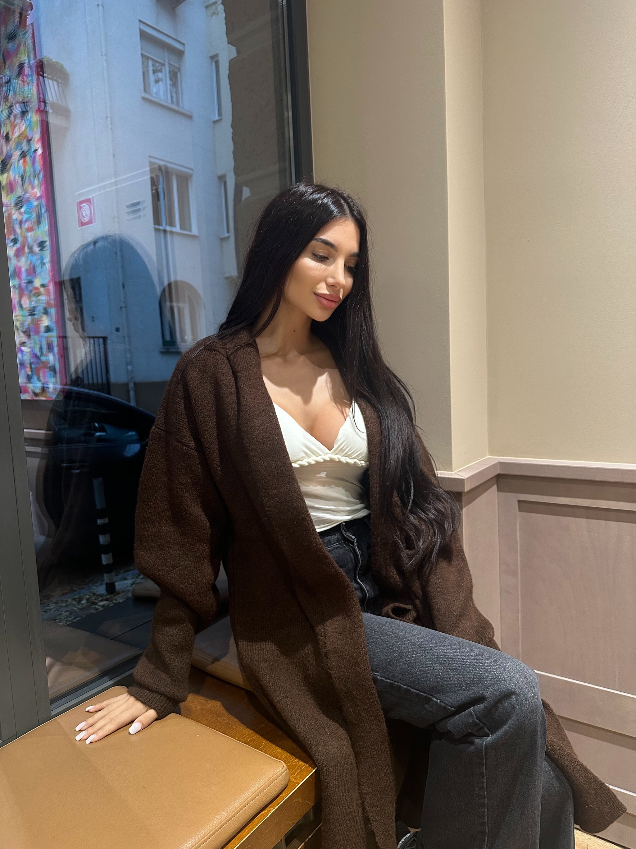 Жилетка Chunky Knit Cocoa