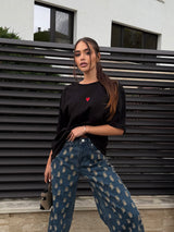 Тениска Love Me Black
