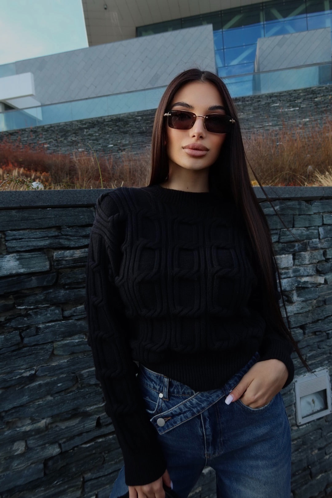 Пуловер Imperial Deep Black