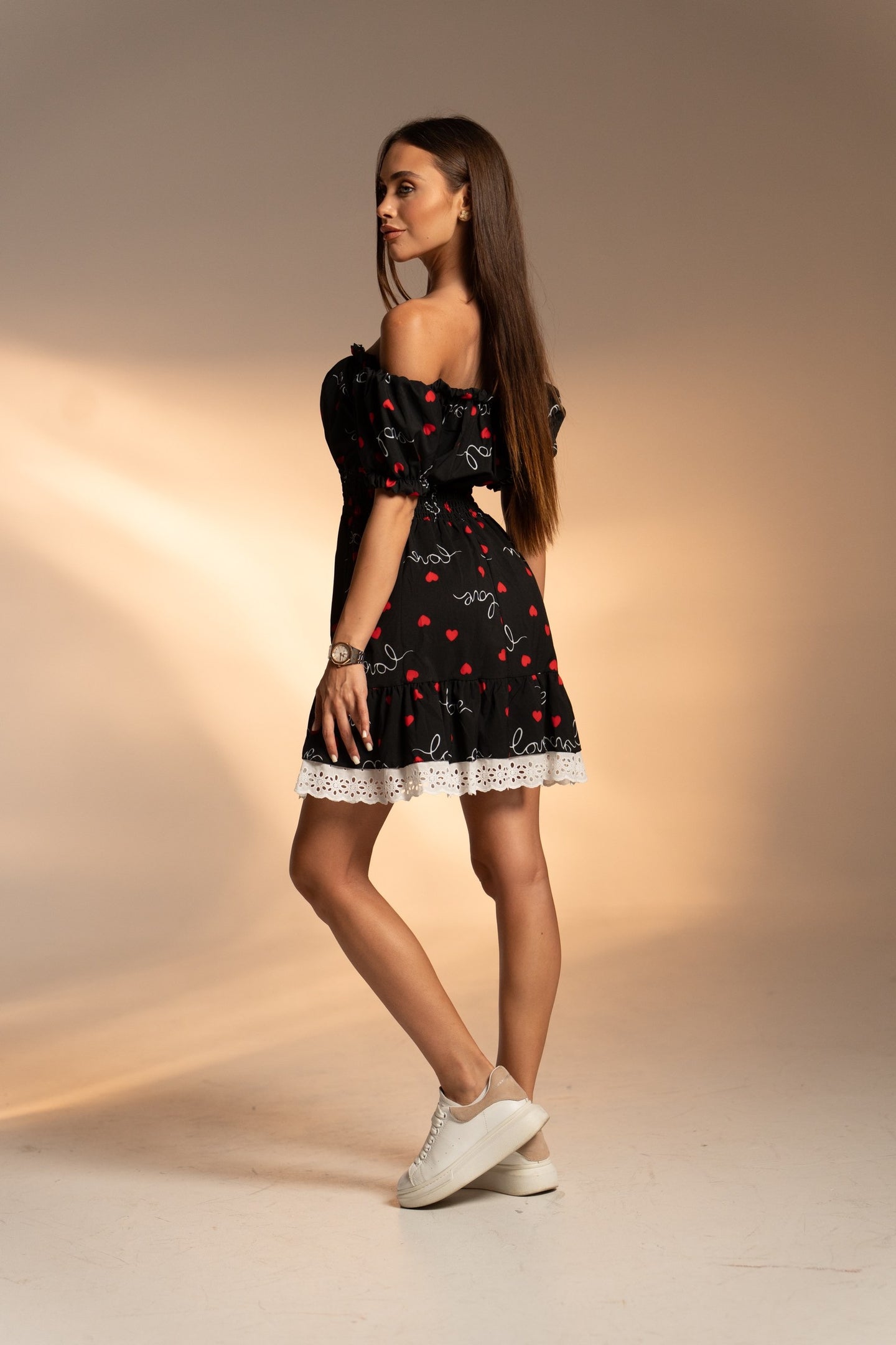 Рокля Love Notes Black