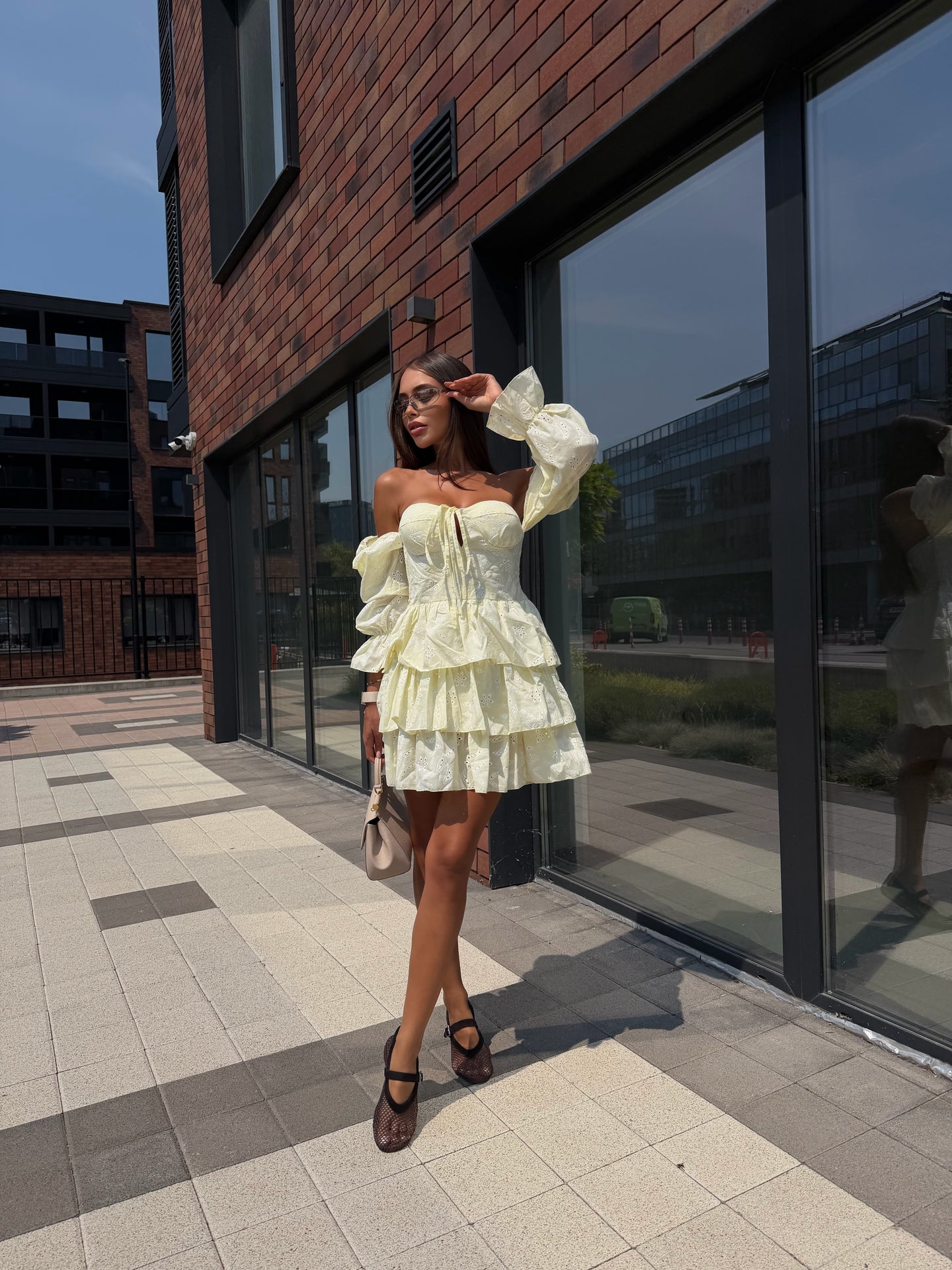 Рокля Mia Butter Yellow
