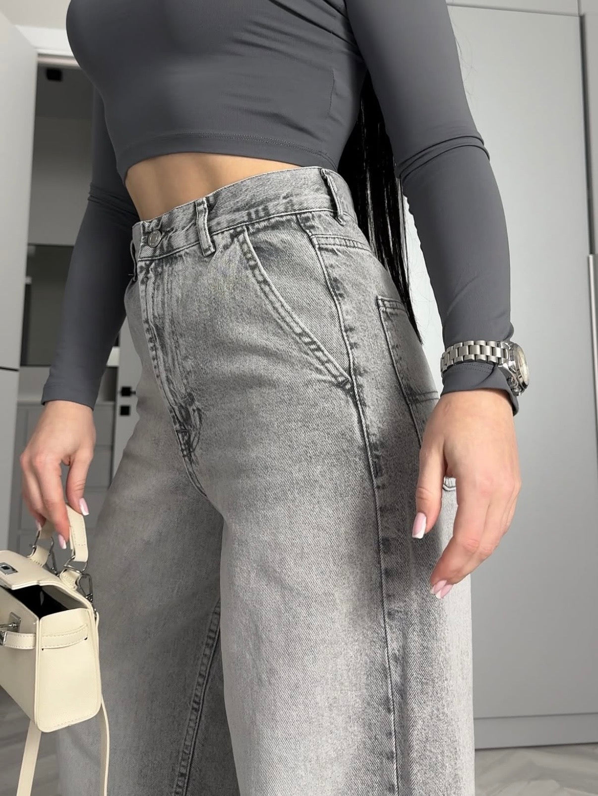 Дънки Motion Grey