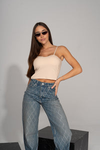 Топ Contour Beige