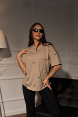 Тениска Blush Warm Nude