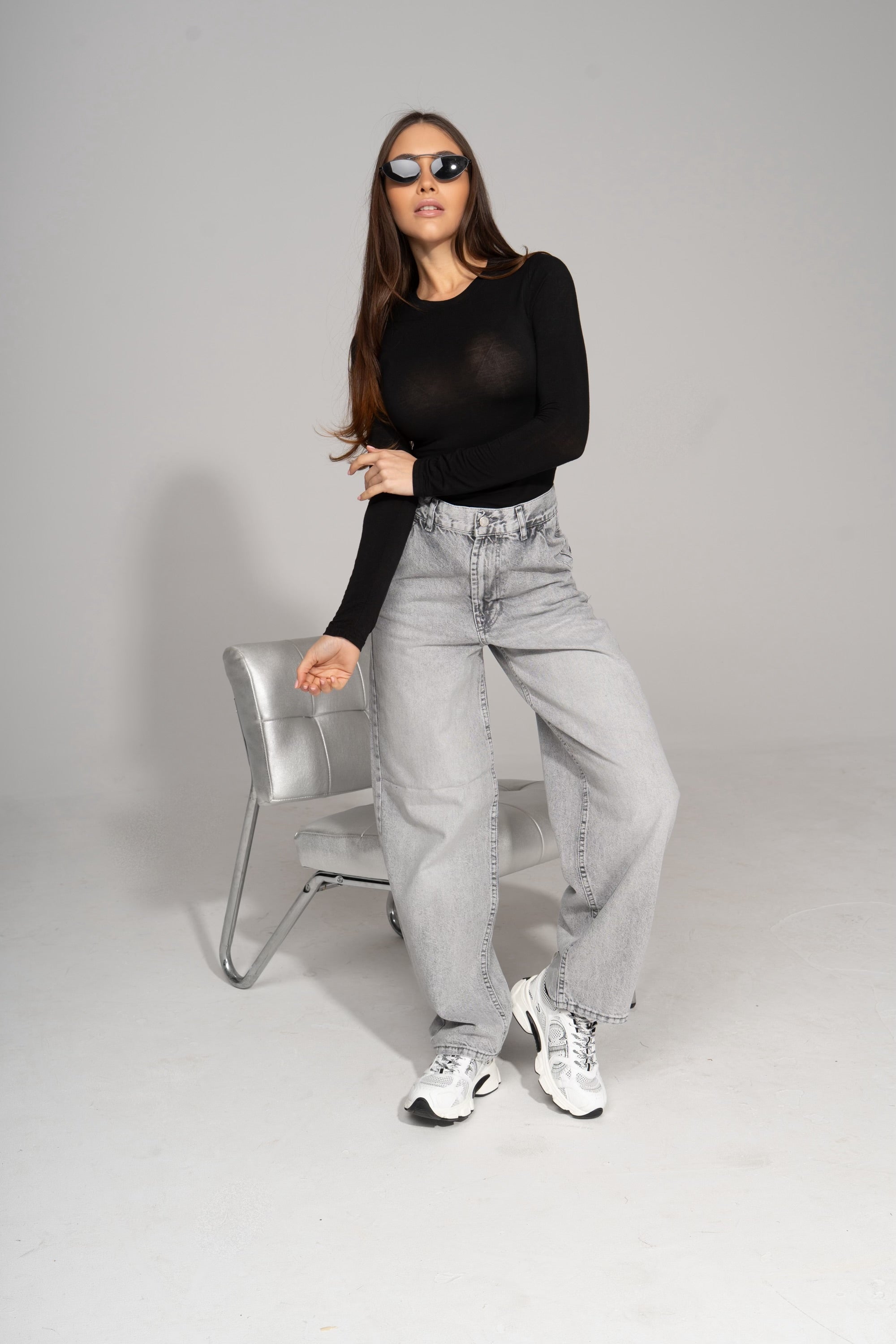 Дънки Motion Grey