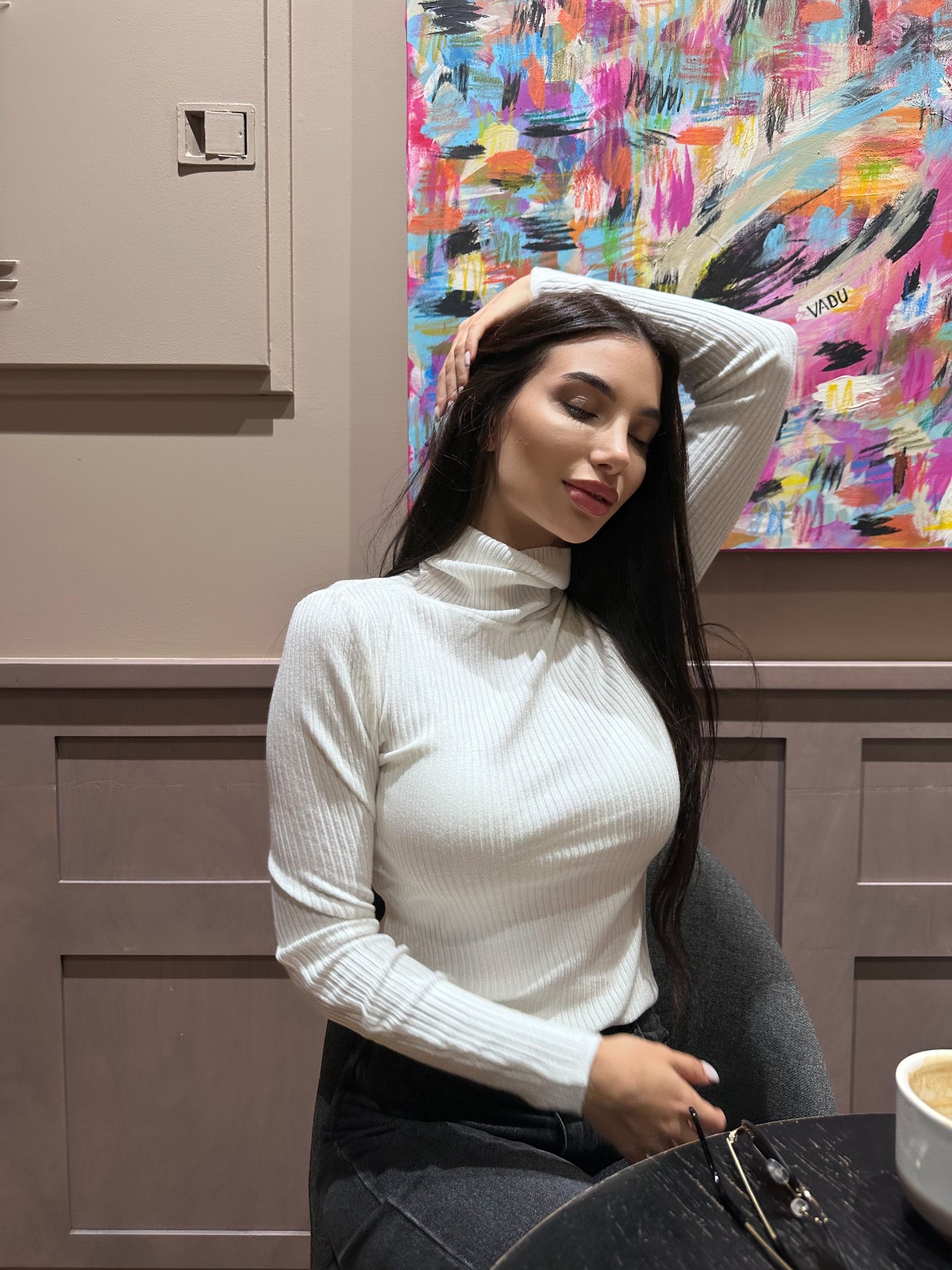 Пуловер Eclipse White