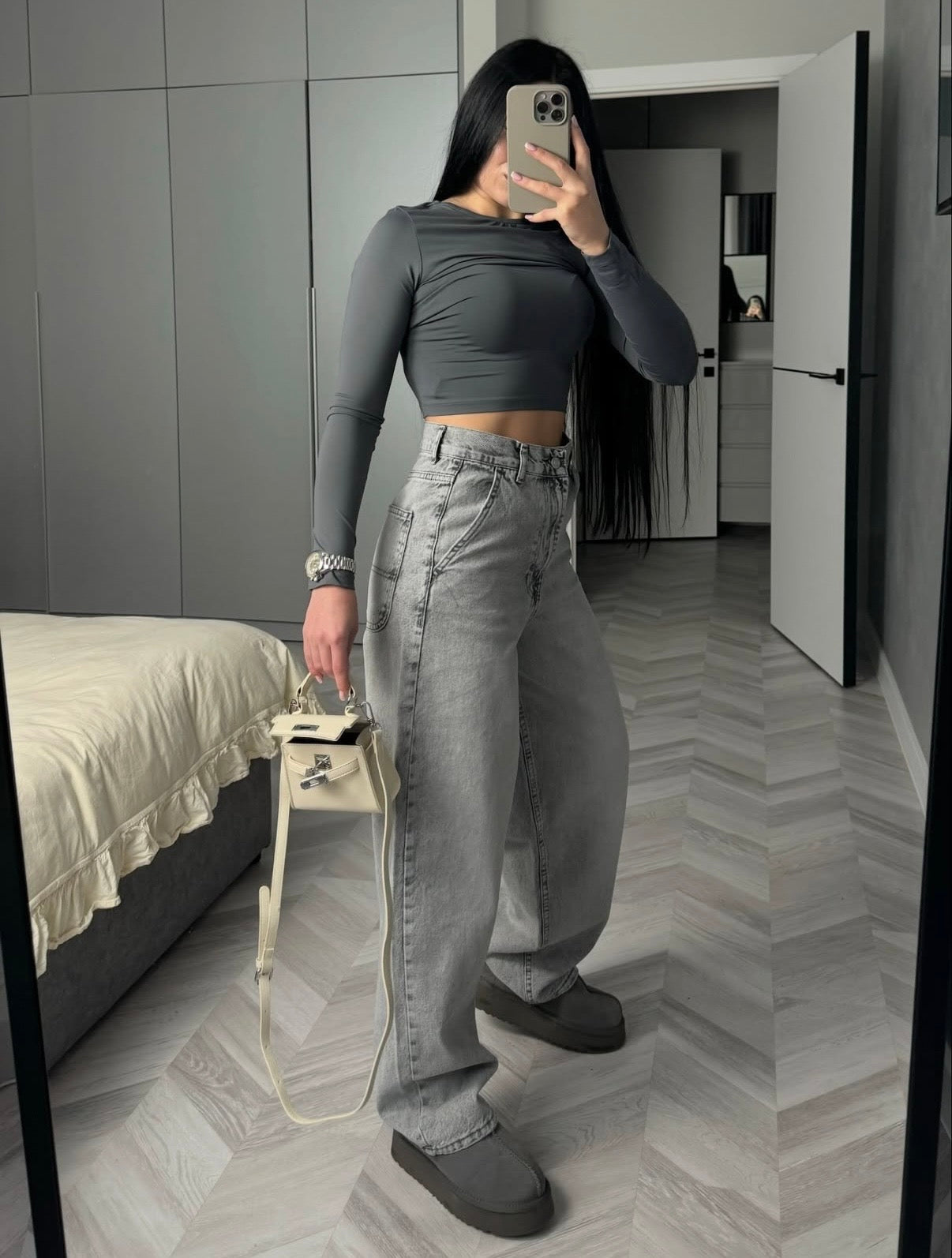 Дънки Motion Grey