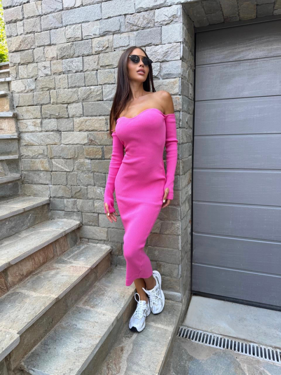 Рокля Divine Fuchsia