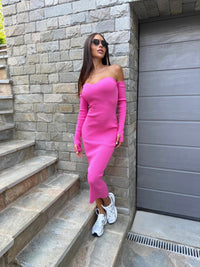 Рокля Divine Fuchsia