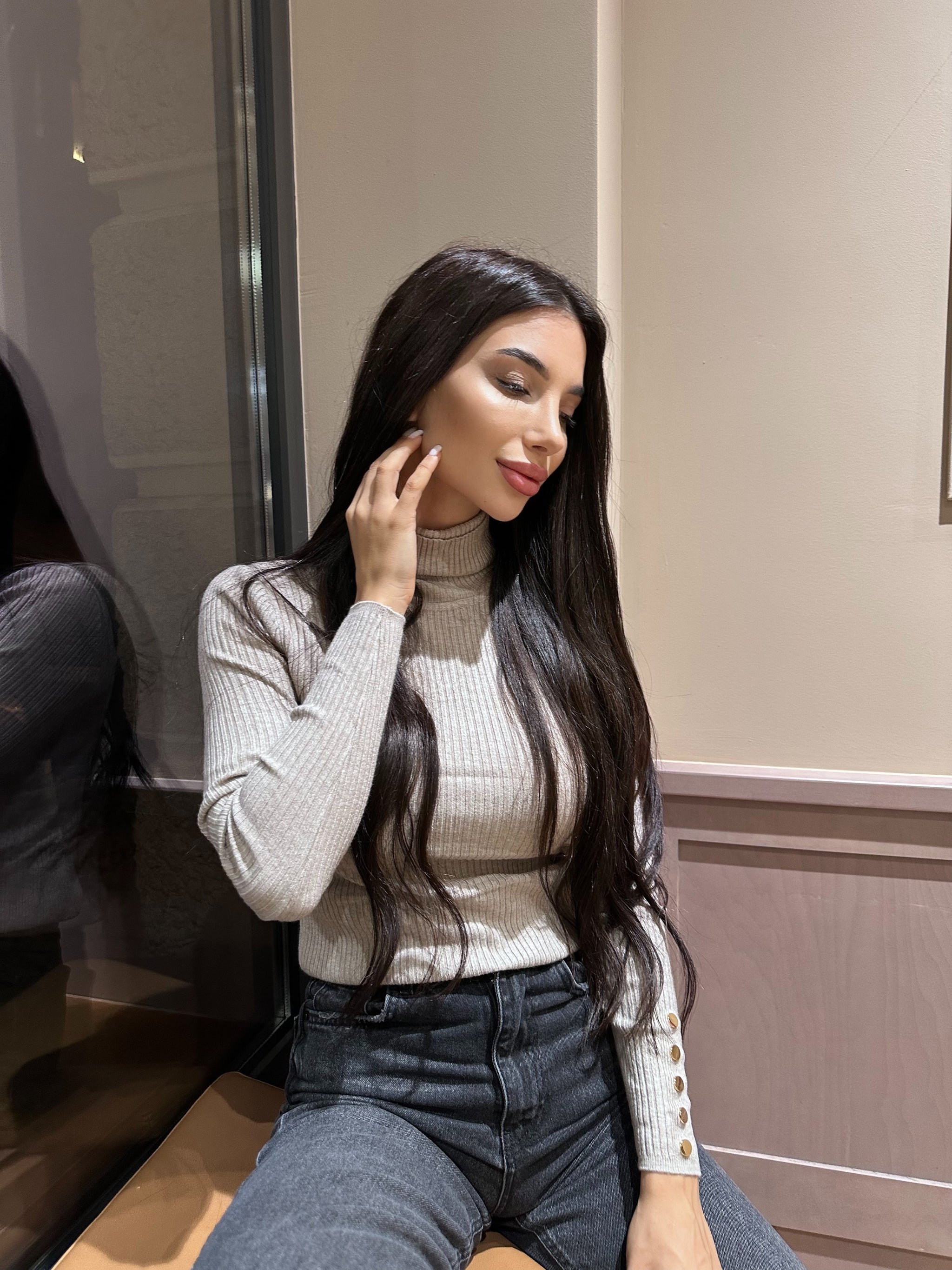 Пуловер Eclipse Beige