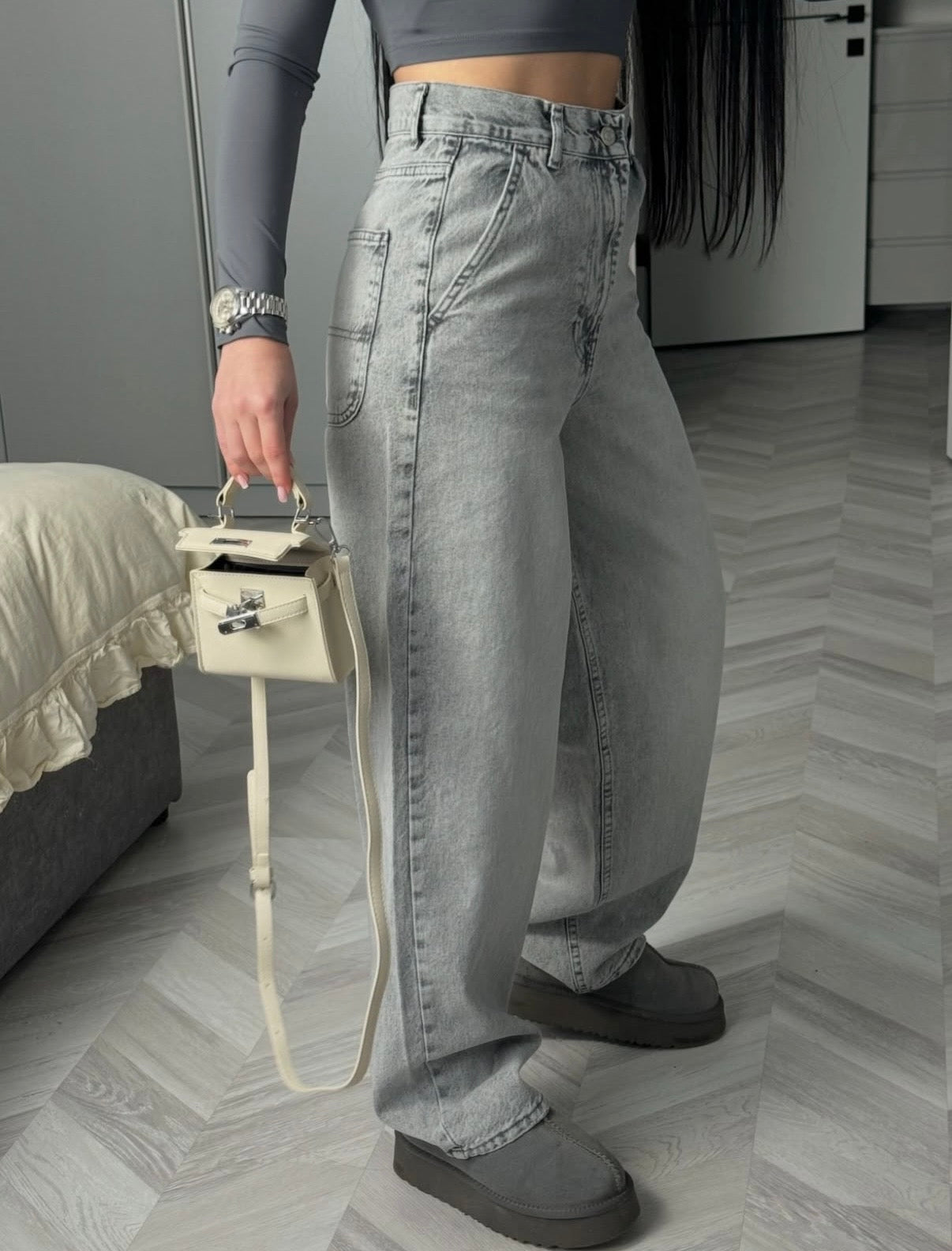 Дънки Motion Grey