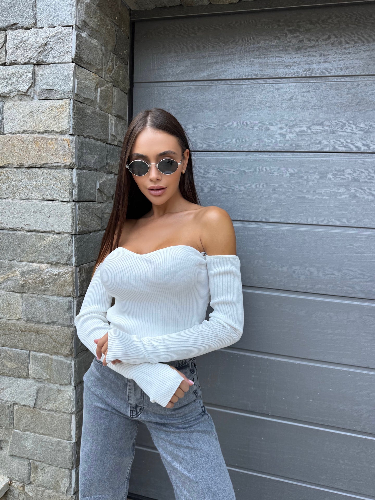 Блуза Charm White