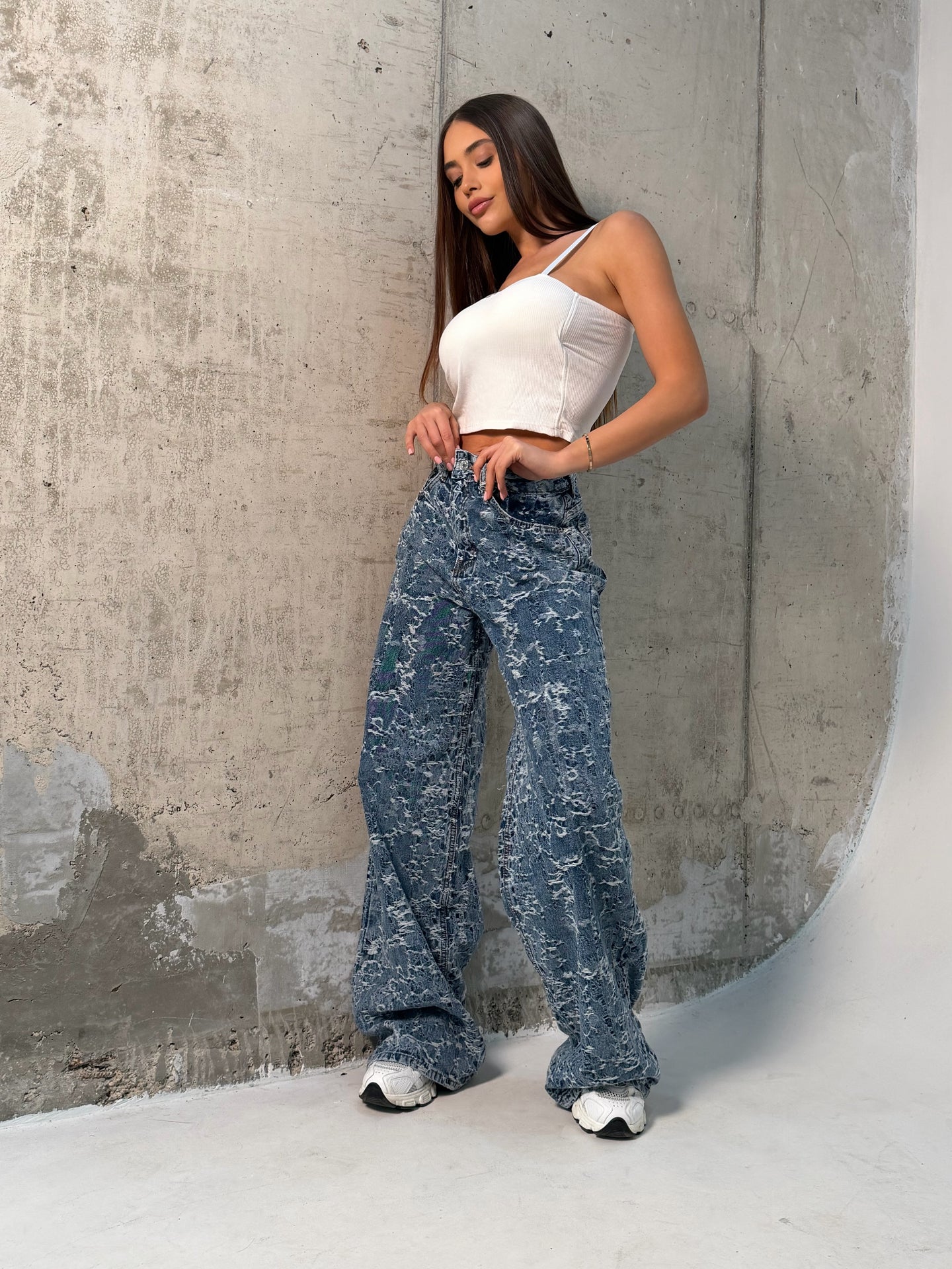 Дънки Avelia Storm blue