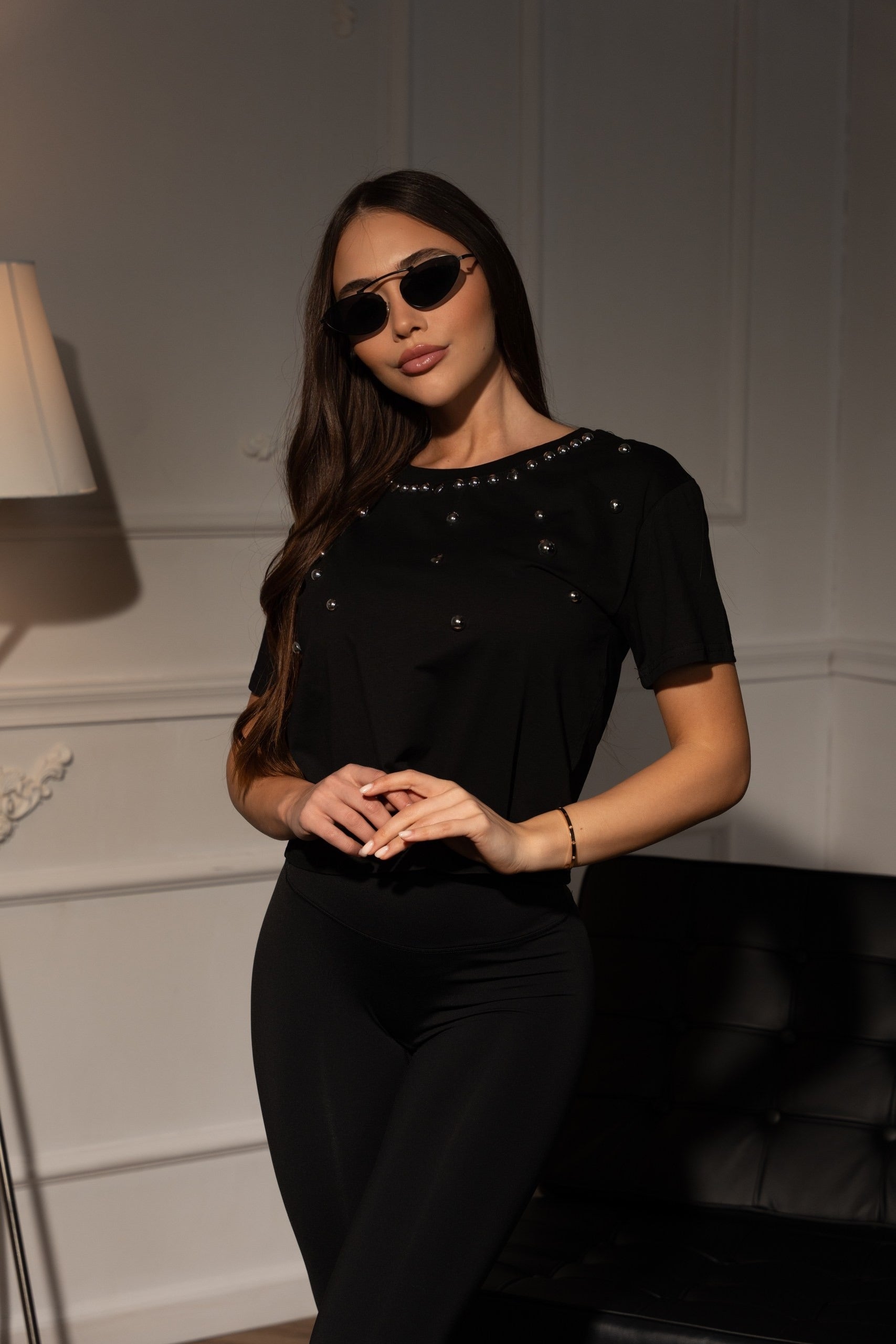 Тениска Whisper Black