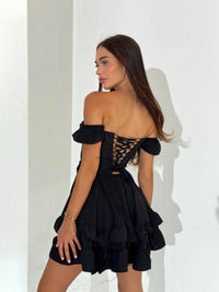 Рокля Bella Blush Black