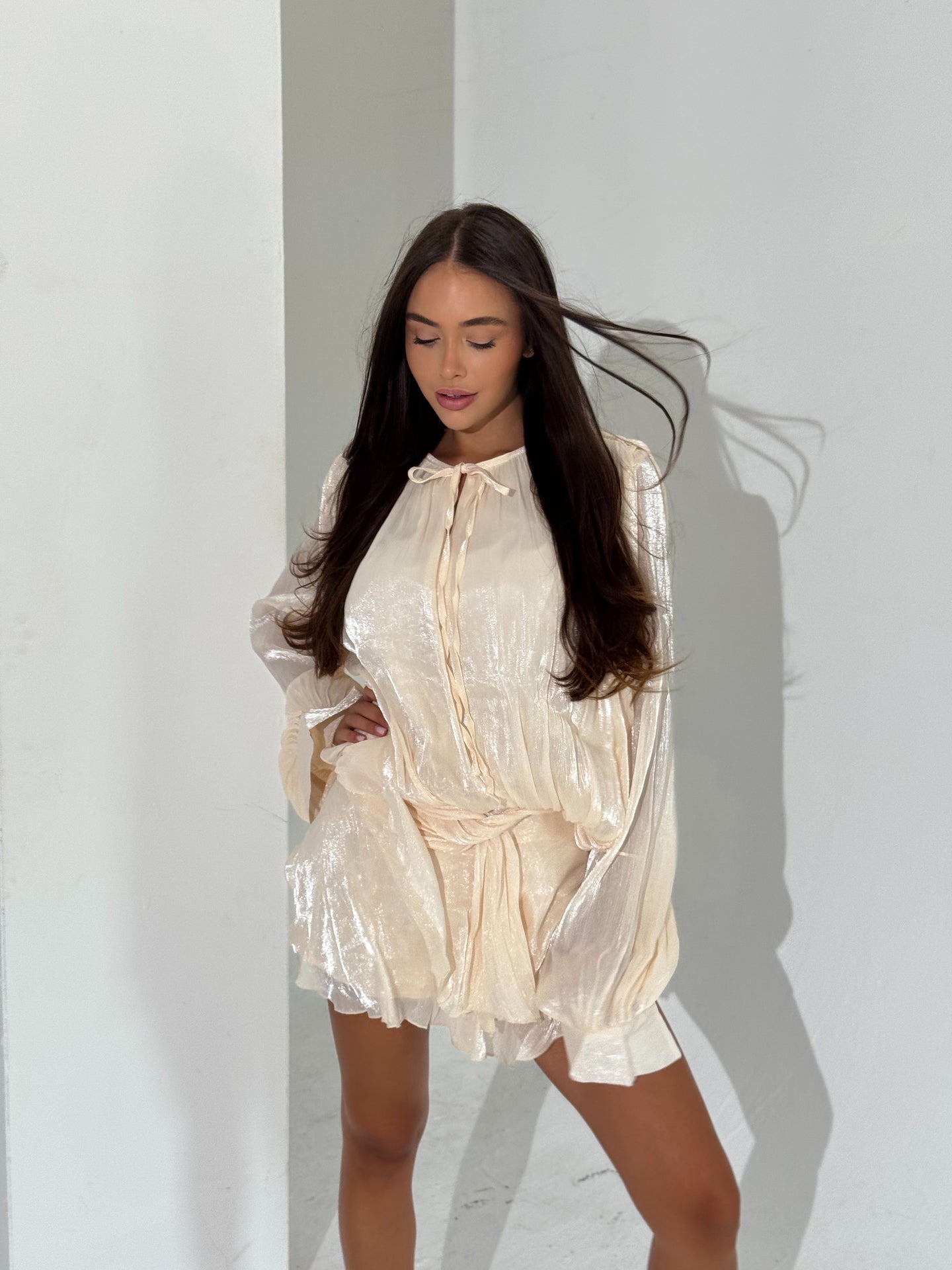Рокля Muse Champagne