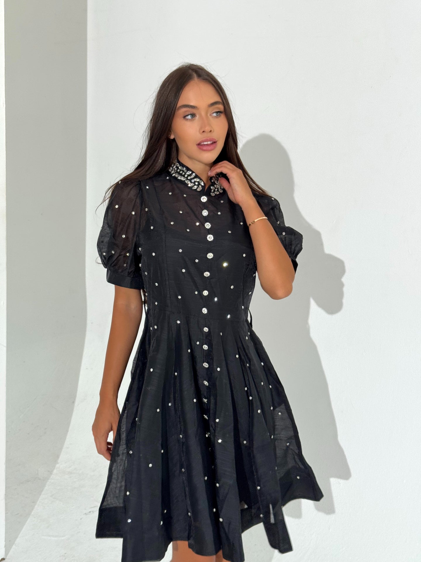 Рокля Glow Black
