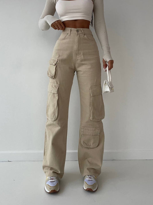 Дънки Beige Cargo